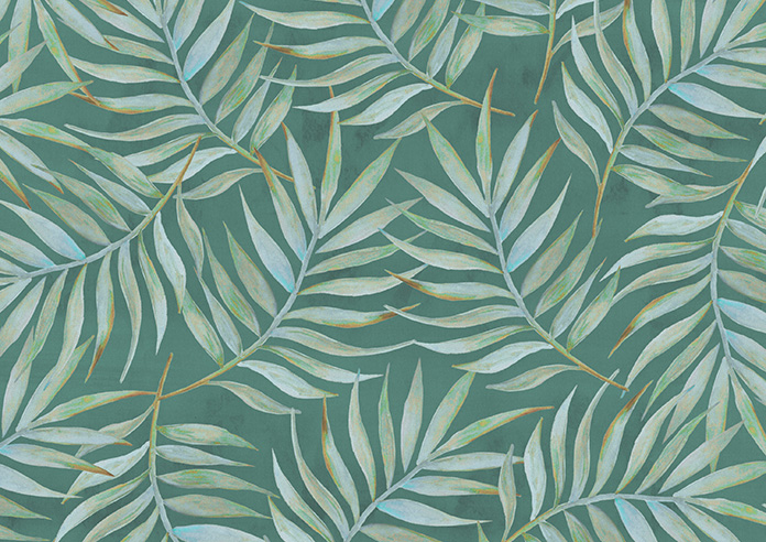 Goa, Pacific Green - Twist&Fit Roman Blind - Image 7